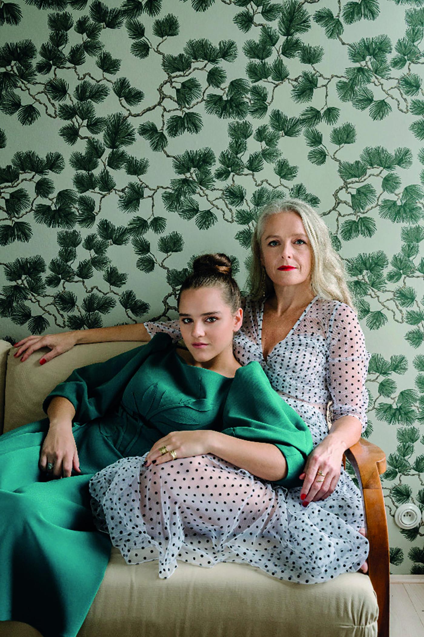 Lucie Trmíková a Kristýna Nebeská