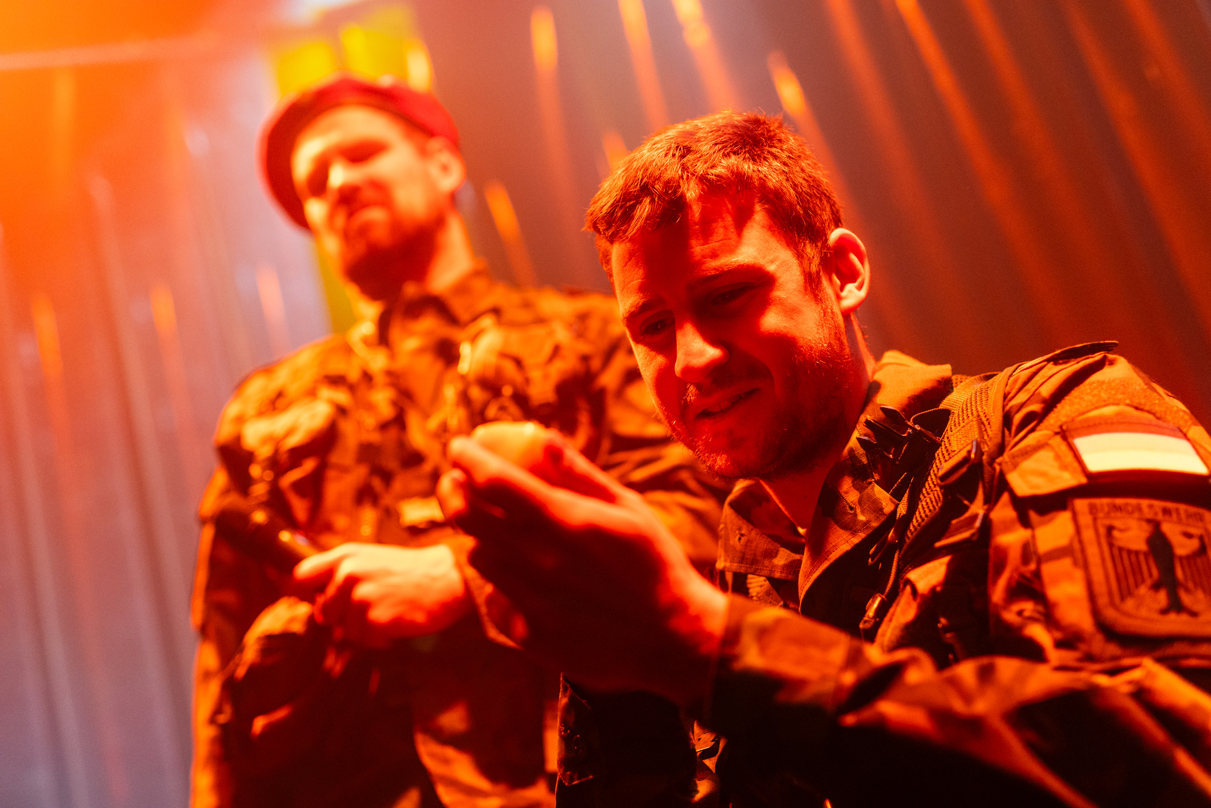 David Krchňavý (Dorsch) a Pavel Oubram (Pellner)
v hlubinách pekla nepropustné džungle