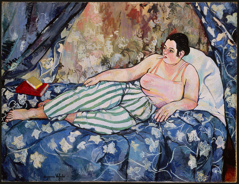 Suzanne Valadon: Modrý pokoj, 1923
