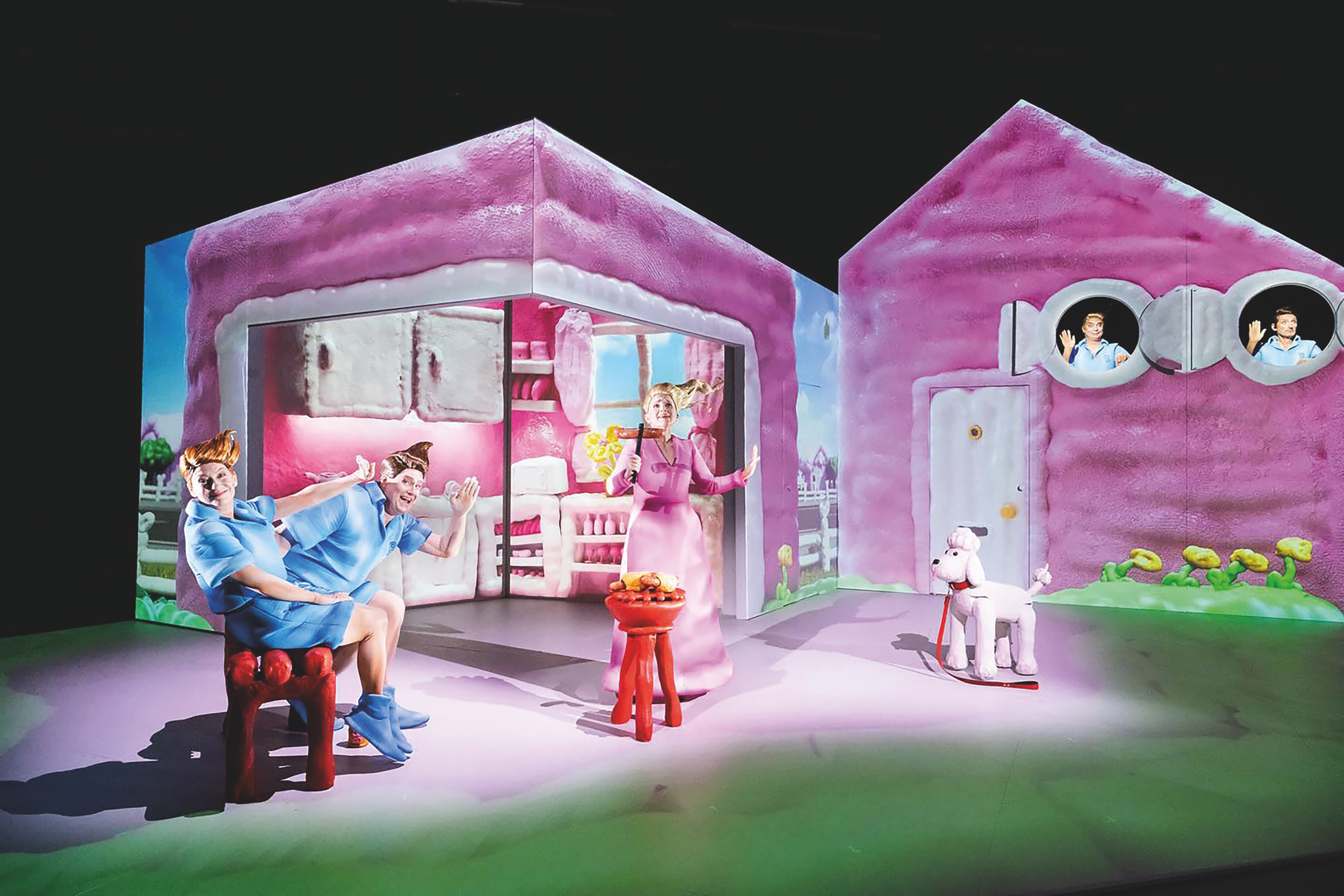 Barrrrbie. Domeček pro panenky v Thalia Theateru v Hamburku